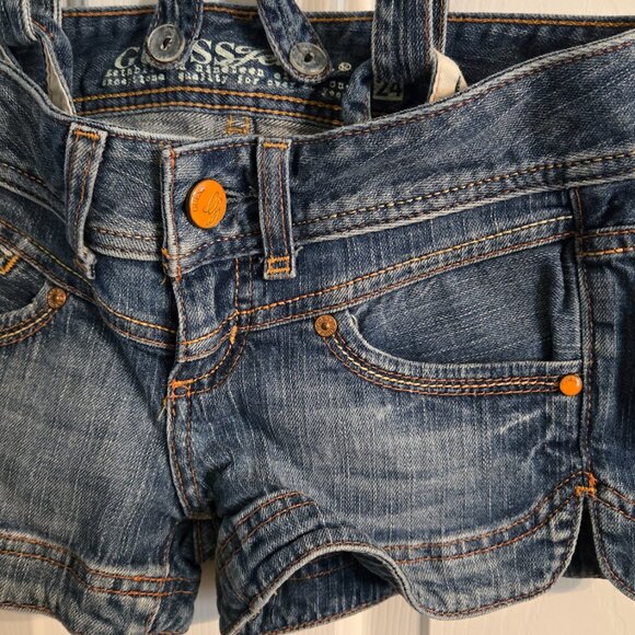 Guess - Shorts with removable suspenders - Size 24/Size 0 - Picture 3 of 5